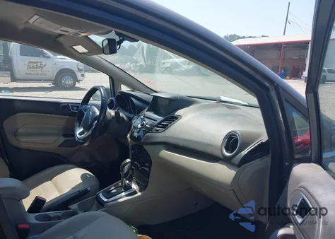 2014 Ford Fiesta Titanium из США, поврежденный, VIN 3FADP4FJ7EM106069